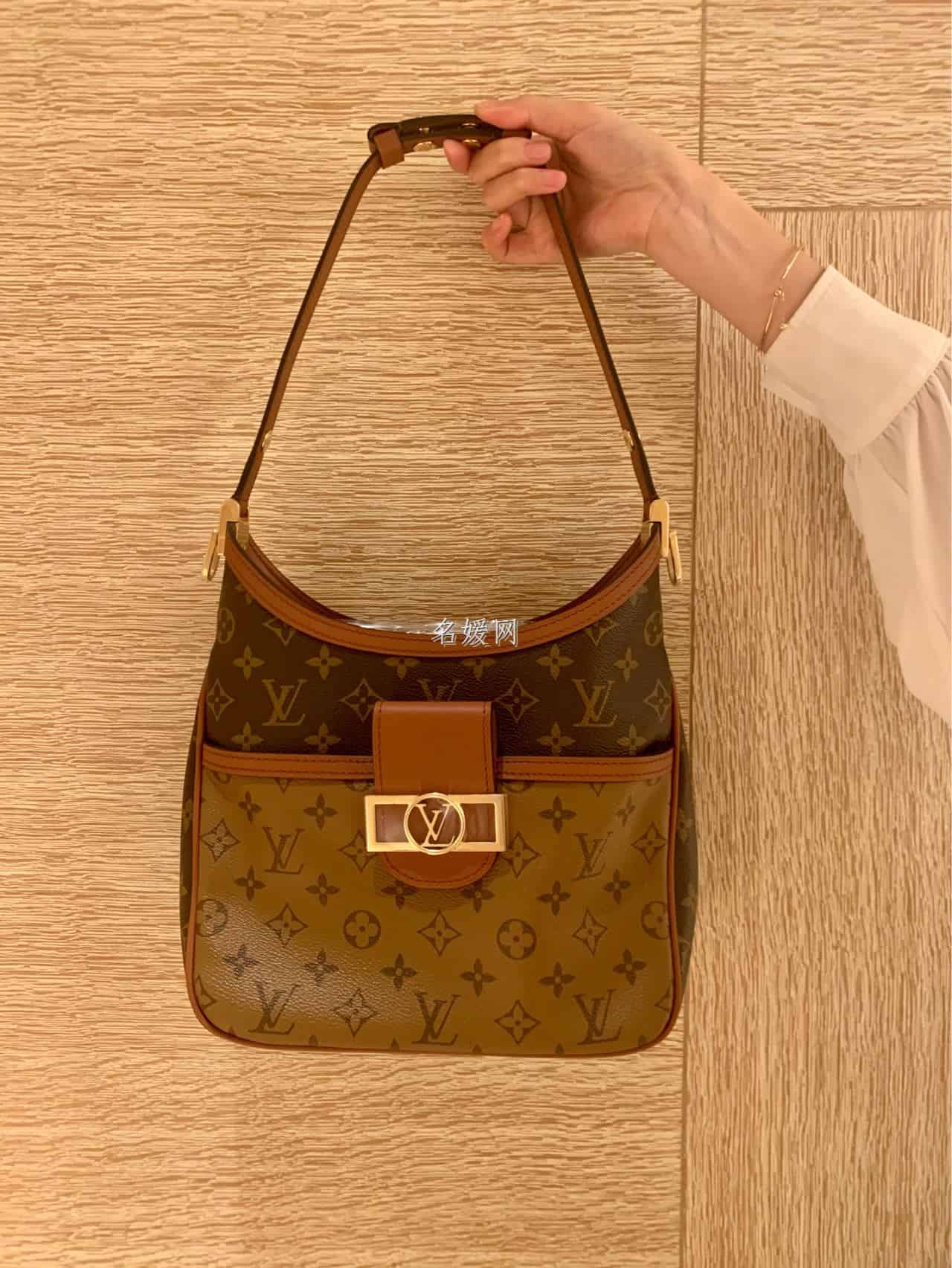 Louis Vuitton Hobo Dauphine PM M45194 Brown - lushenticbags